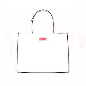 Kate Spade White Sam Medium Satchel