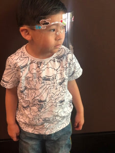 Kids Face Sticker Shield