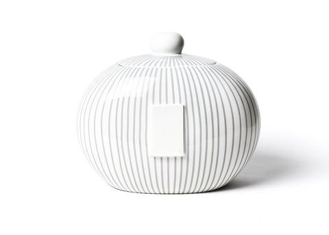Stone Skinny Stripe Big Cookie Jar