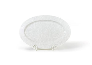 Stone Small Dot Big Entertaining Oval Platter