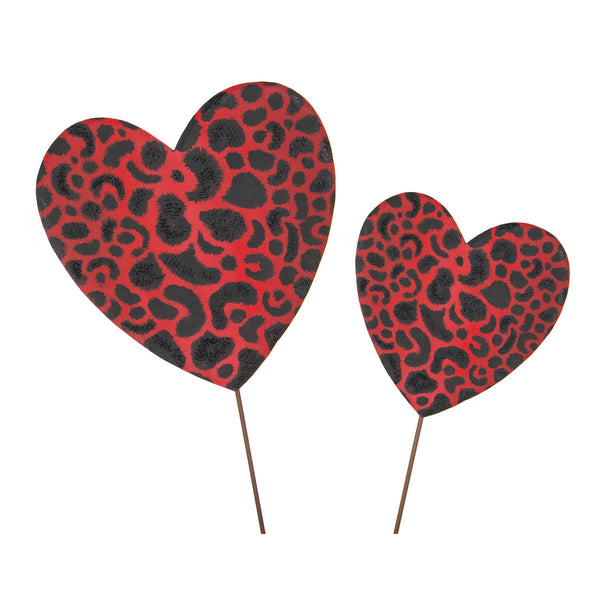 RED LEOPARD HEARTS