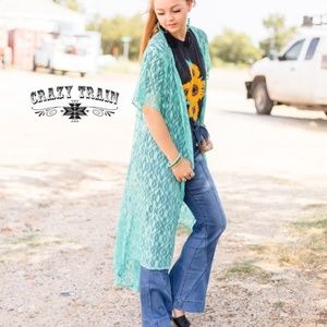 Turquoise Albuquerque Lace Duster