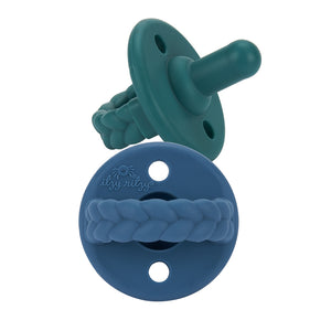 Deep Sea + Denim Sweetie Soother™ Pacifier Set