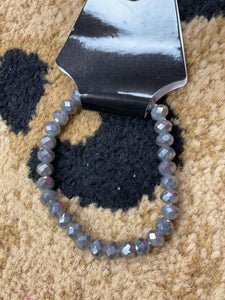 Concrete Bead Bracelet