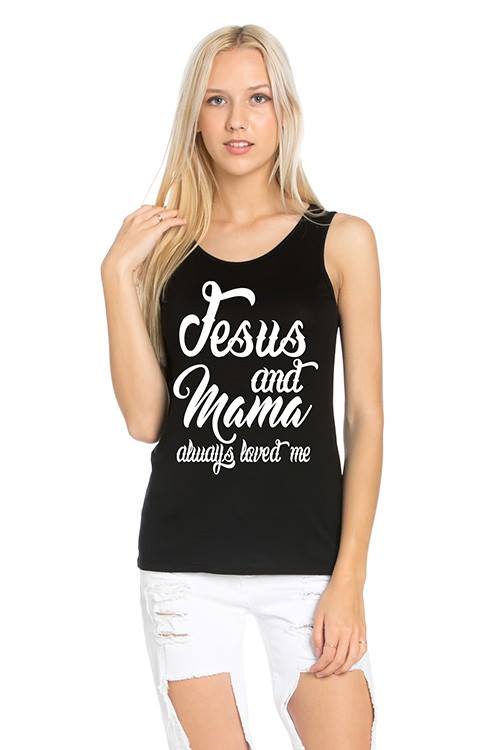 Jesus And Momma Love Me Tank