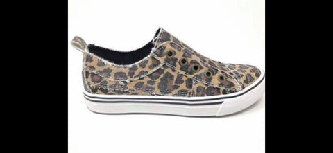 Leopard Distressed Sneaker