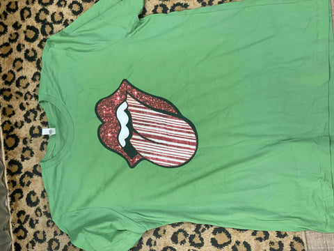 Candy Cane Tongue Tee