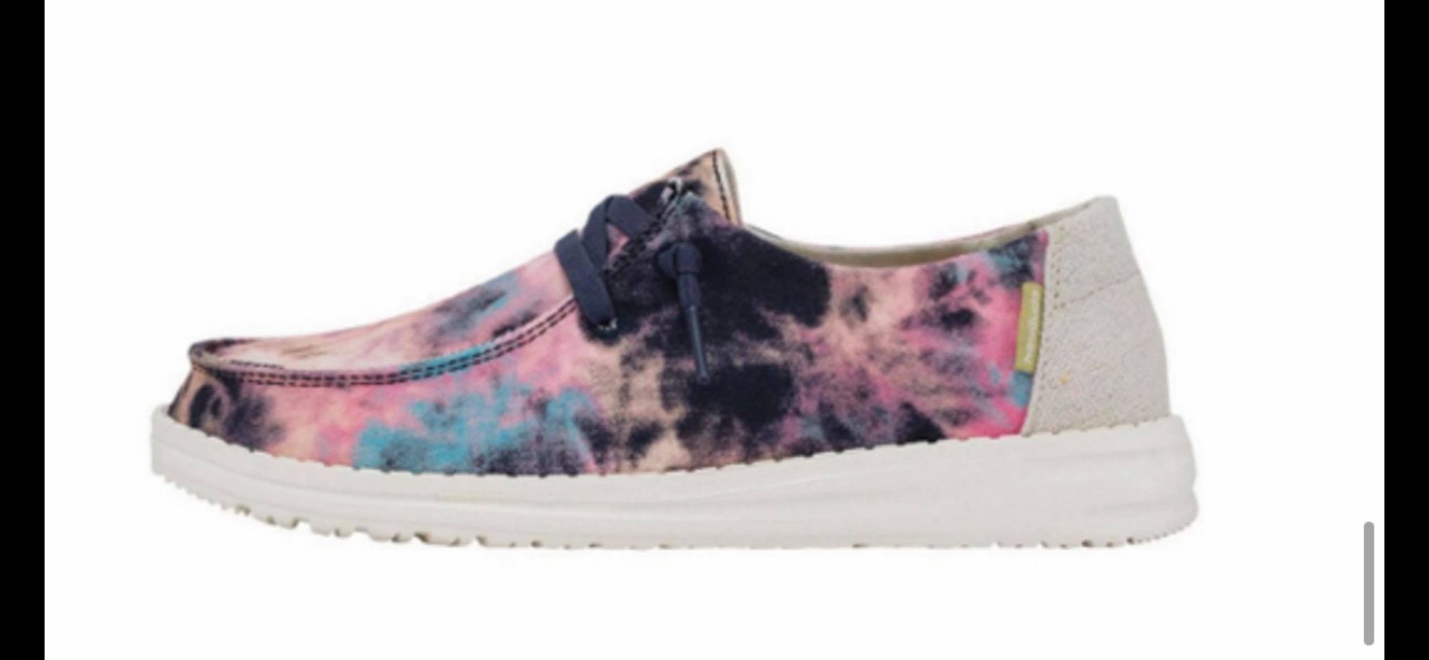 WOMEN'S Tie Dye Navy Pink Hey dudes** IN STOCK**