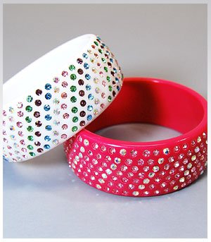Rhinestone Bangles