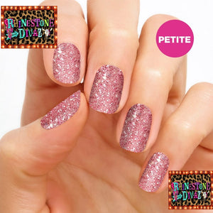 Petite Glittery Can't 100% Nail Polish Strips