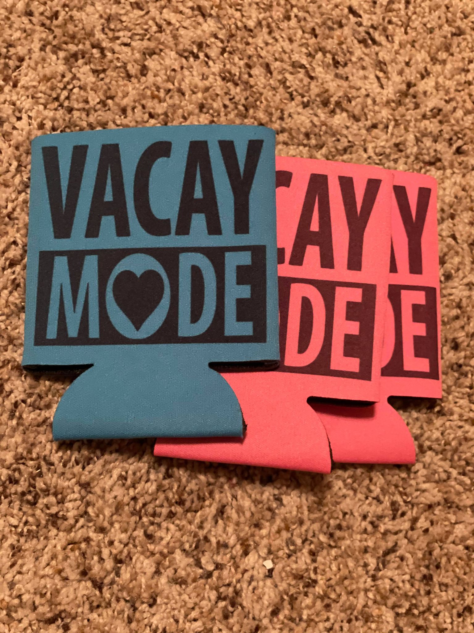 Vacay Mode Koozie