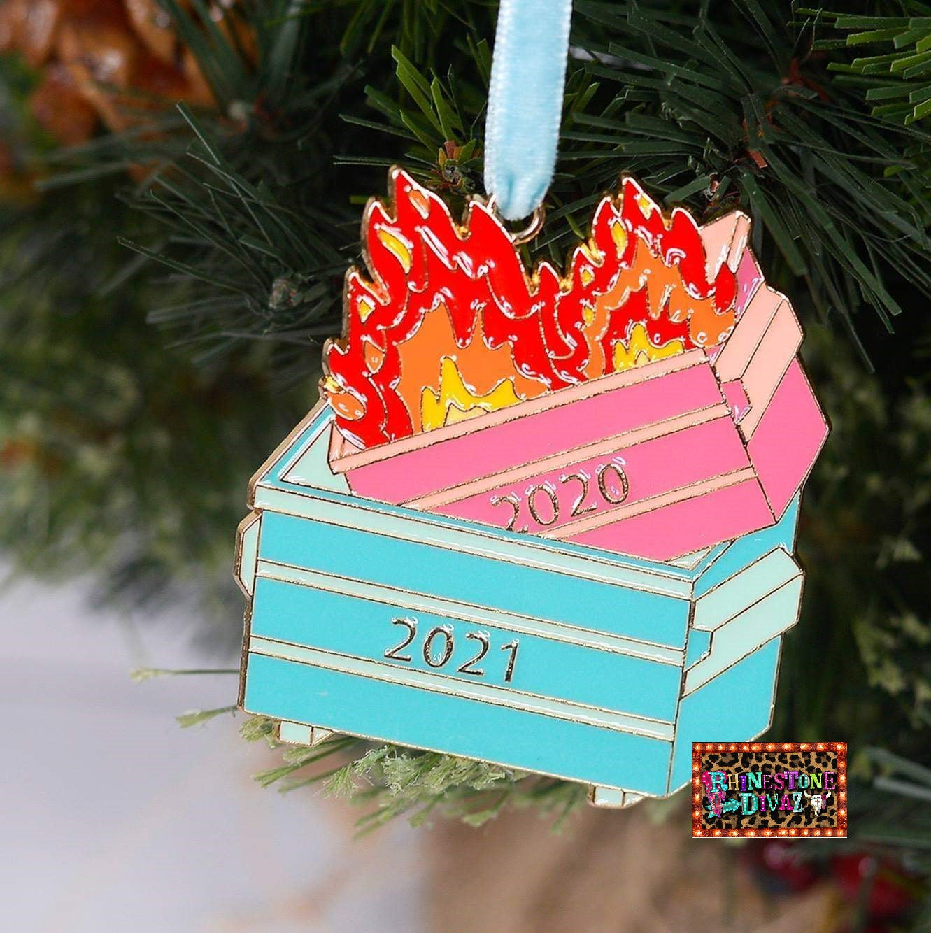 2021 Dumpster Fire Ornament