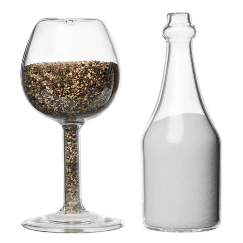 Wine Glass/Bottle Salt & Pepper Shaker