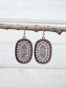 Ab Rhinestone Earring