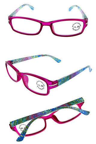 Pink Frame Tropical Readers