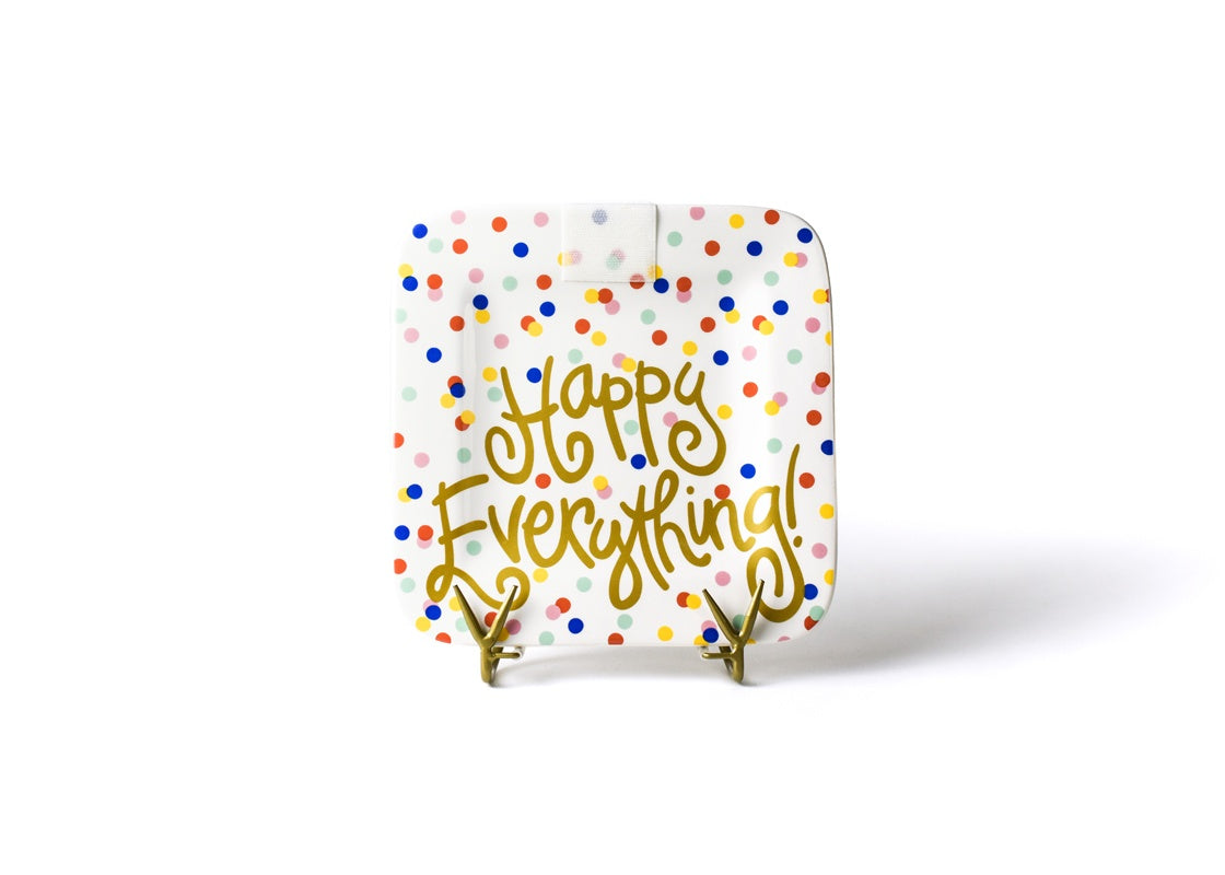 Happy Dot Mini Happy Everything! Square Platter