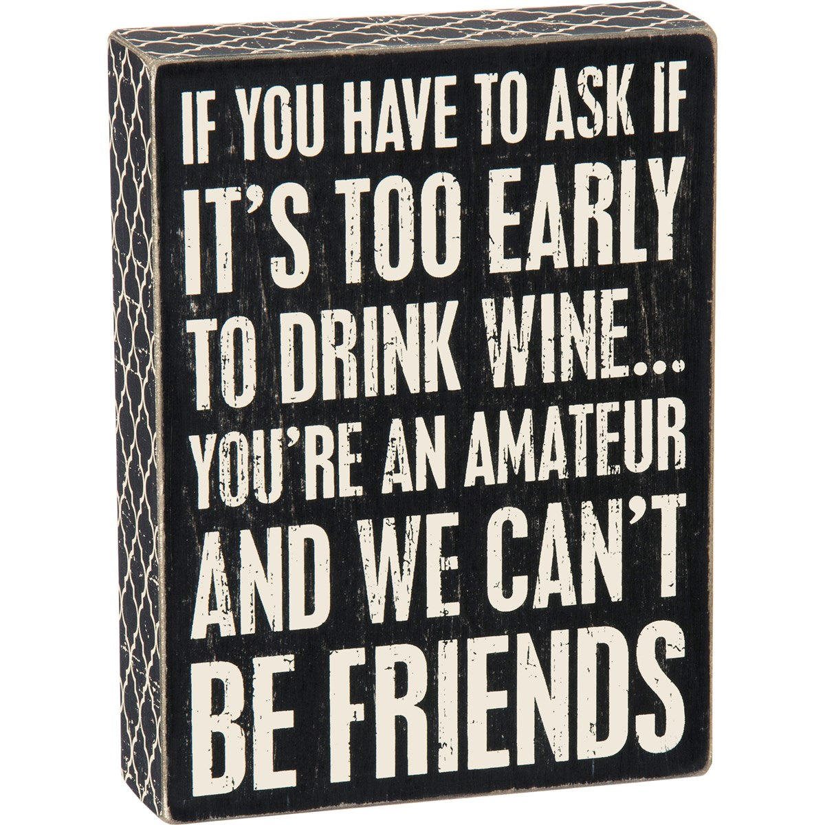 Amateur Box Sign