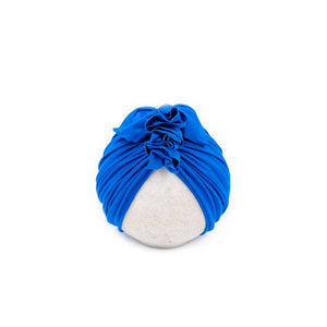 Cobalt Blu Vintage Head Wrap Cap