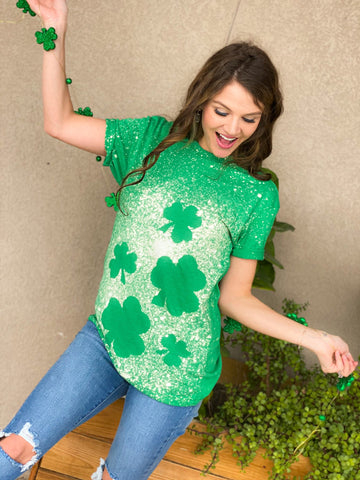 Bleached Clover Tee