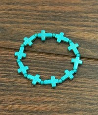 Cross Stretch Bracelets-multiple colors