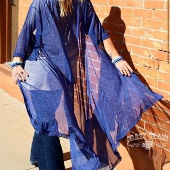 Blue Denim Duster