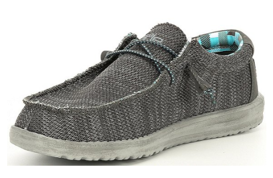 MEN'S Wally Sox Charcoal Hey Dudes**IN STOCK**