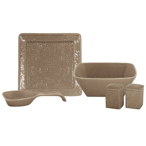 Savannah 5 Piece Completer Set Taupe