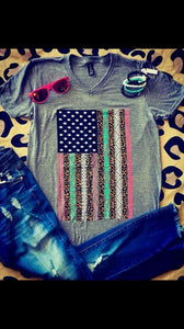 Aztec Flag Tee