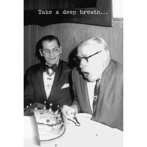 Greeting Card - Deep Breath