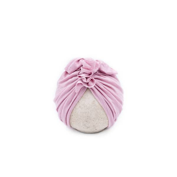 Mauve Blush Vintage Head Wrap Hat