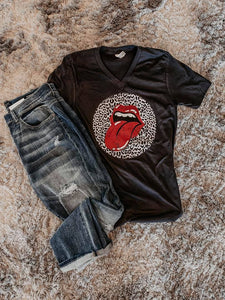 Leopard Tongue Tee