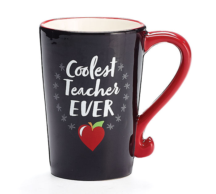 COOLEST TEACHER EVER CERAMIC MUG