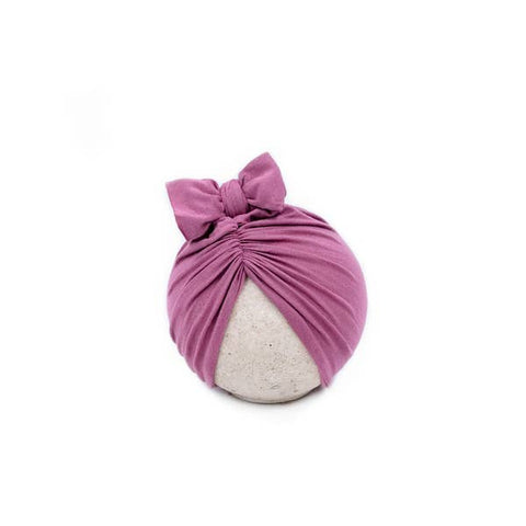 Mauve Classic Head Wrap Cap
