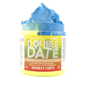 Double Date Whipped Soap and Shave - Monkey Farts