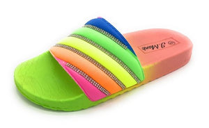 Bling Rainbow Slides