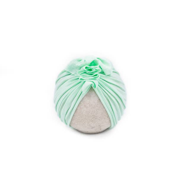Mint Vintage Head Wrap Cap