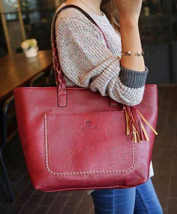 Leather Tassel Handbags
