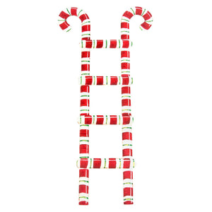 CANDY CANE LADDER & ORNAMENT HOLDER