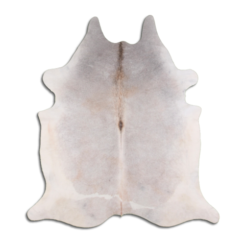 A Grade - Grey & White Brazilian Cowhide Rug