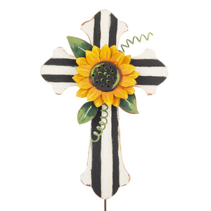 Sissy's Elegant Sunflower Cross