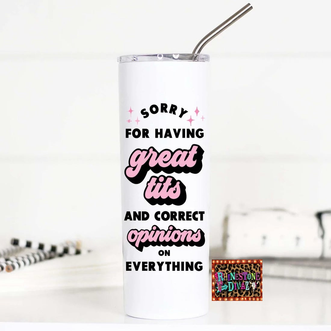 Great Tits and Correct Opinions Tall Travel Cup