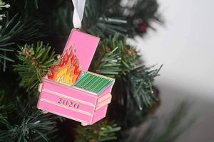 Dumpster Fire Ornament