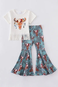Cow Western Pant Outfit