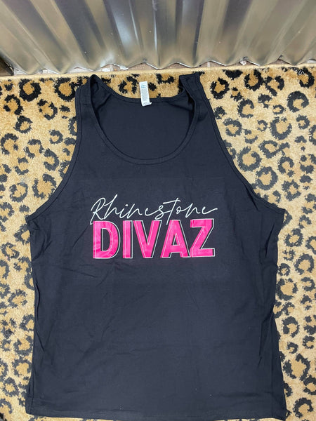 Neon Pink Divaz Promo Tank