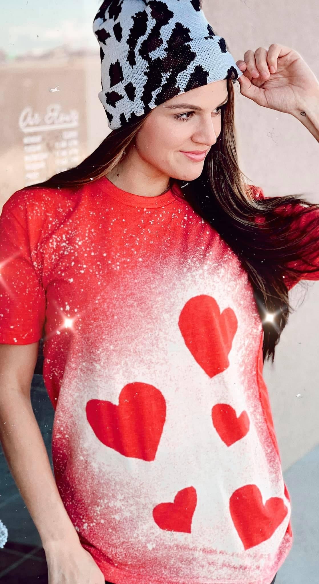 Bleached Heart Tee