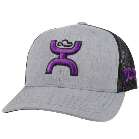 TCU HOOEY HAT (GREY/BLACK)