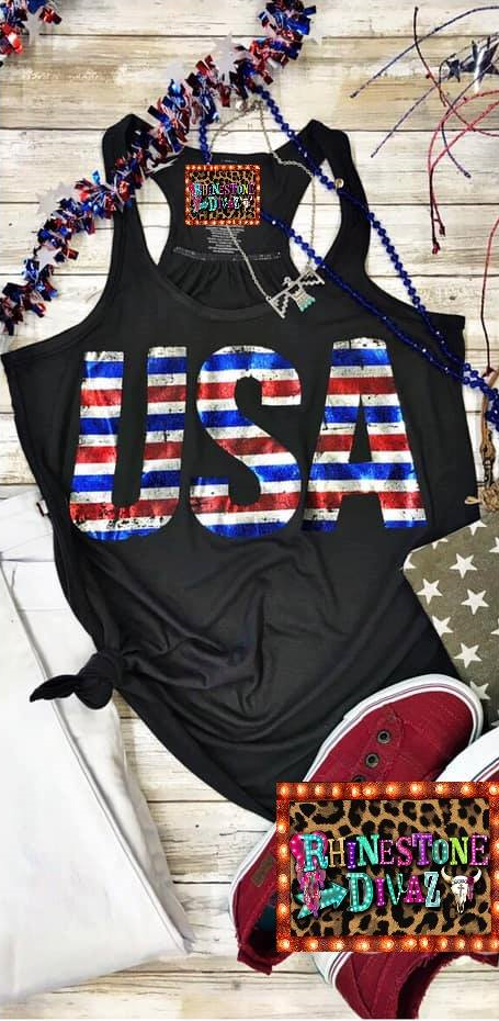 Foil Usa Tank