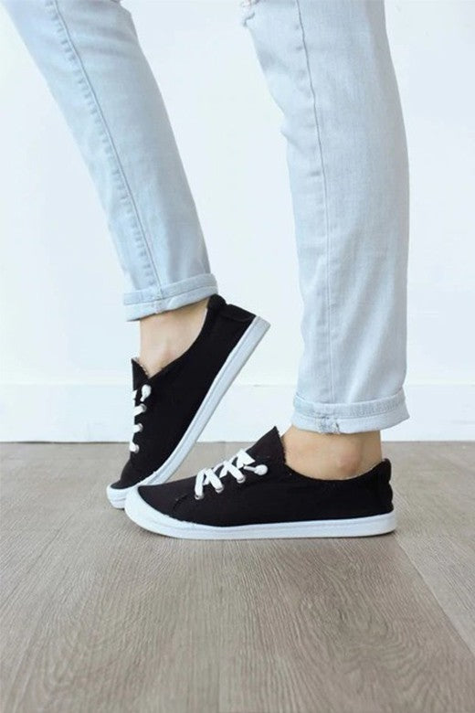 Black Comfort Sneaker