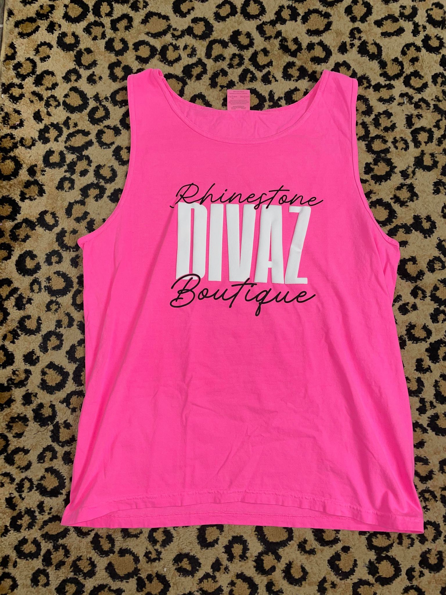 NEON Pink DIVAZ Tank