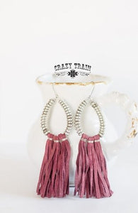 Dark Mauve Rio Grande Earrings